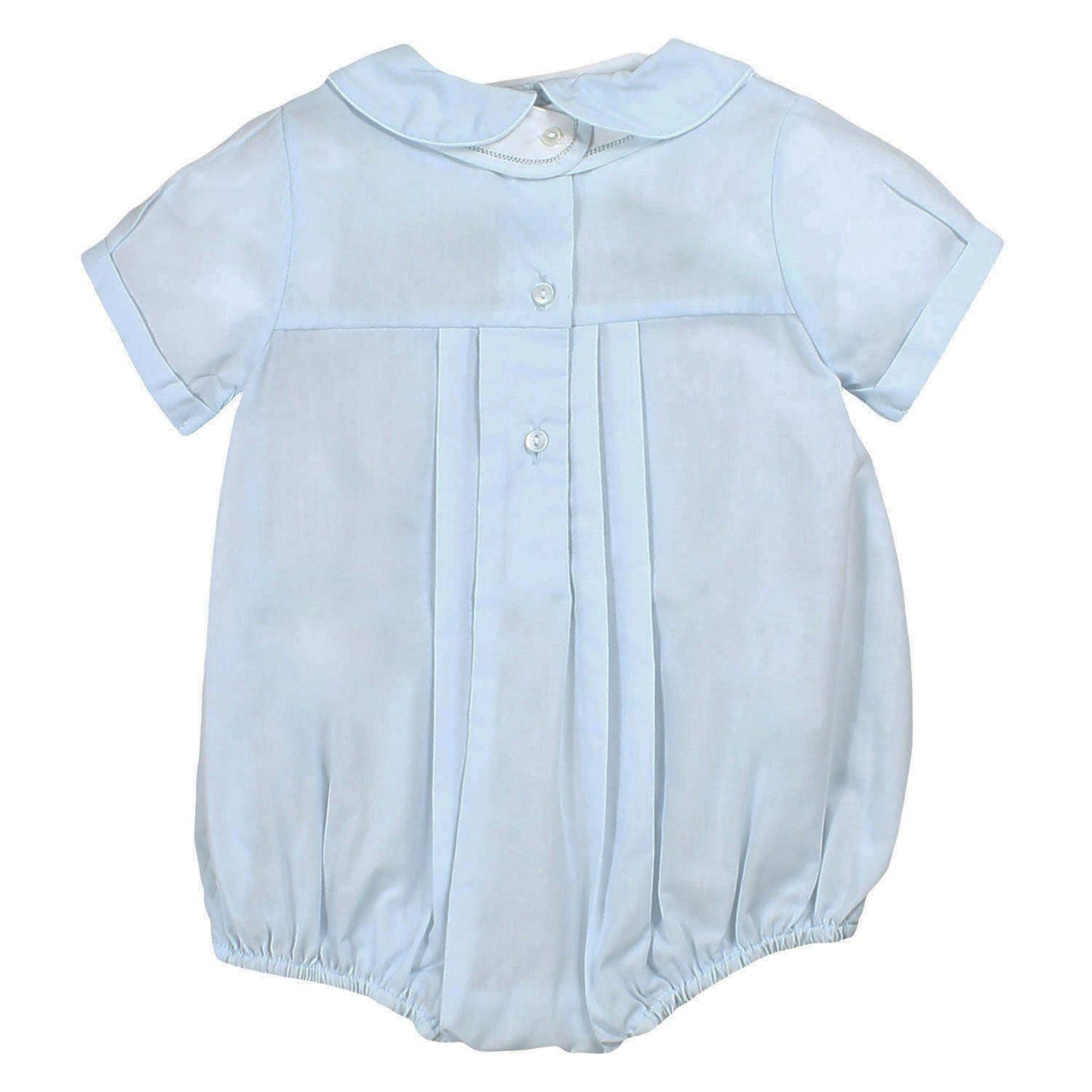 Newborn Romper with Sailboat Embroidery