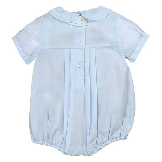 Newborn Romper with Sailboat Embroidery