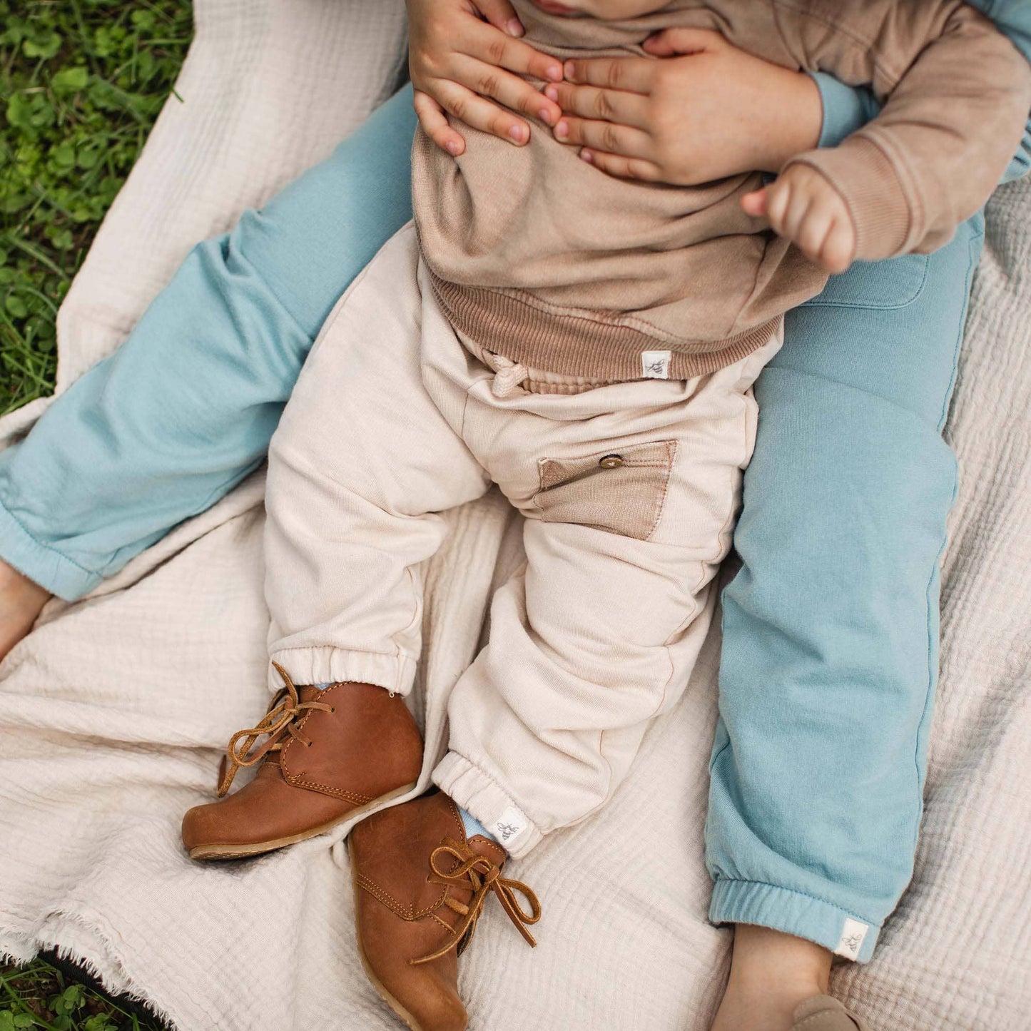 Acid Wash Toddler Sweatshirt Set