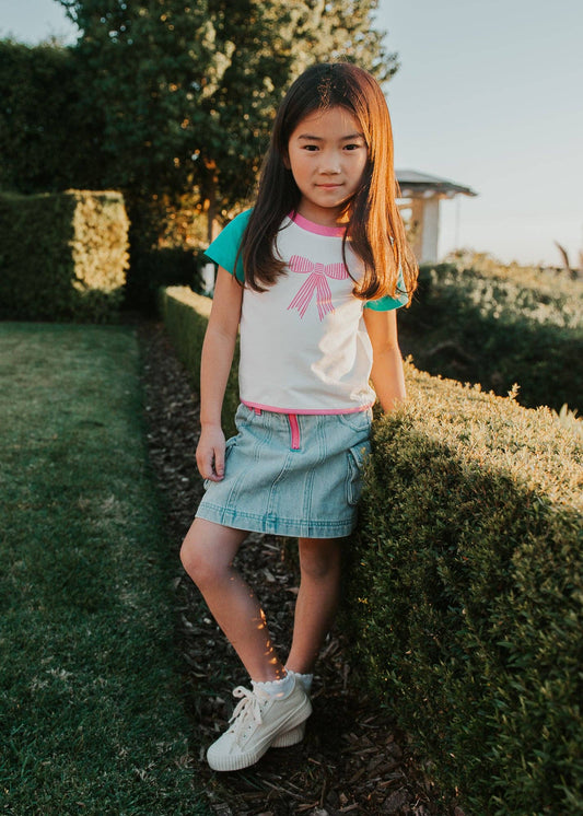 Soda Pop Skirt: Sun Bleached / 6