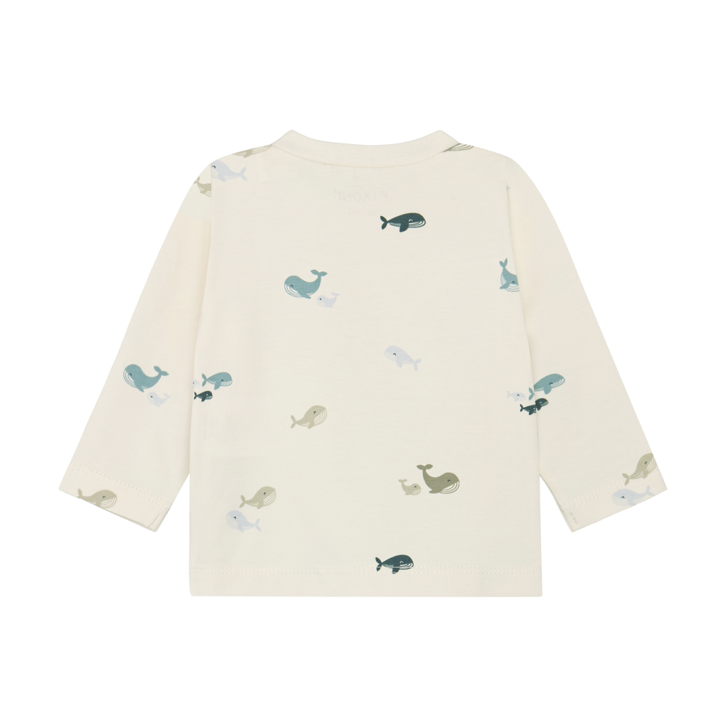 Whale Long‑Sleeve Top