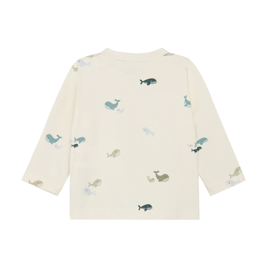 Whale Long‑Sleeve Top