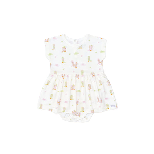 Cowgirl Boots Bodysuit Dress