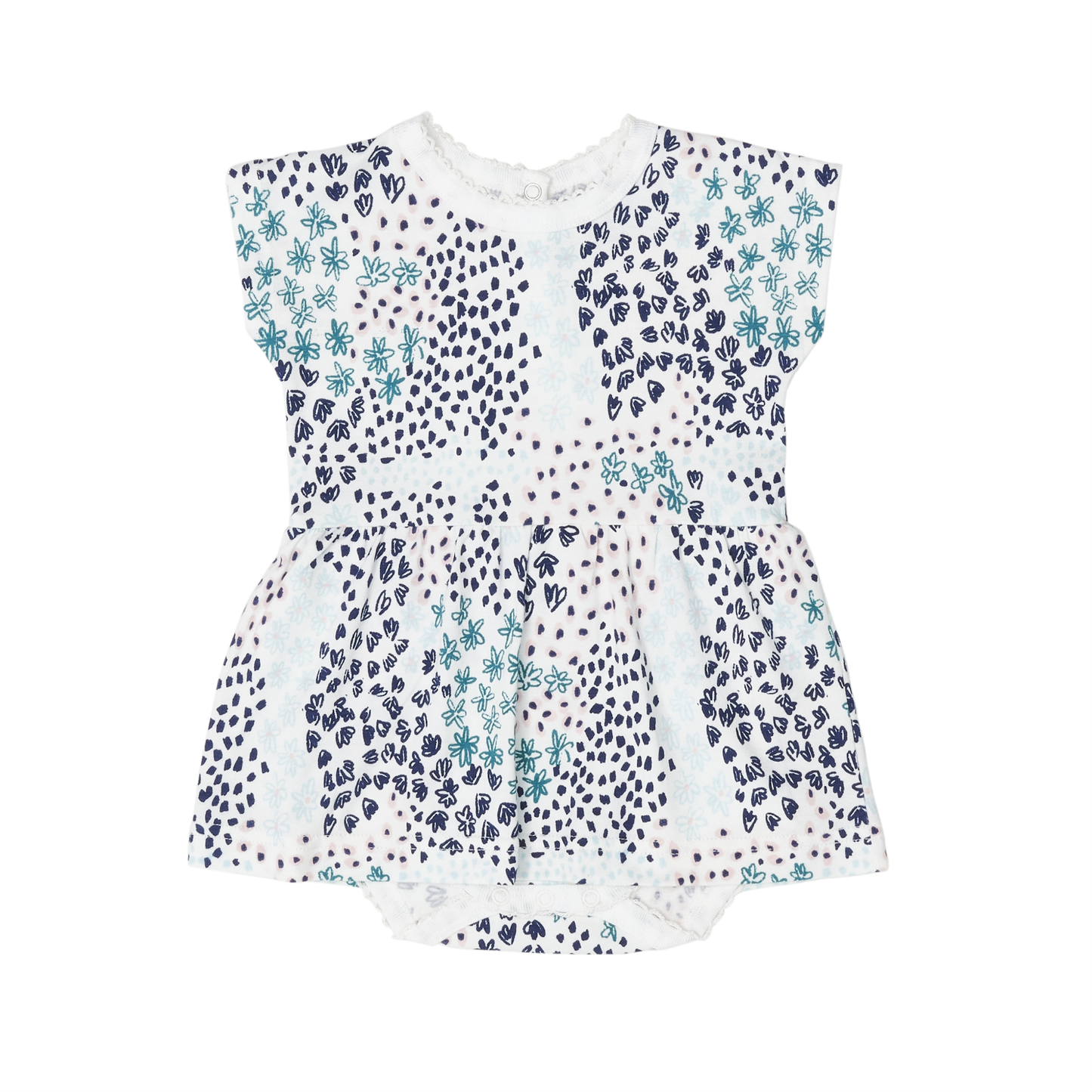Liberty Blue Bodysuit Dress