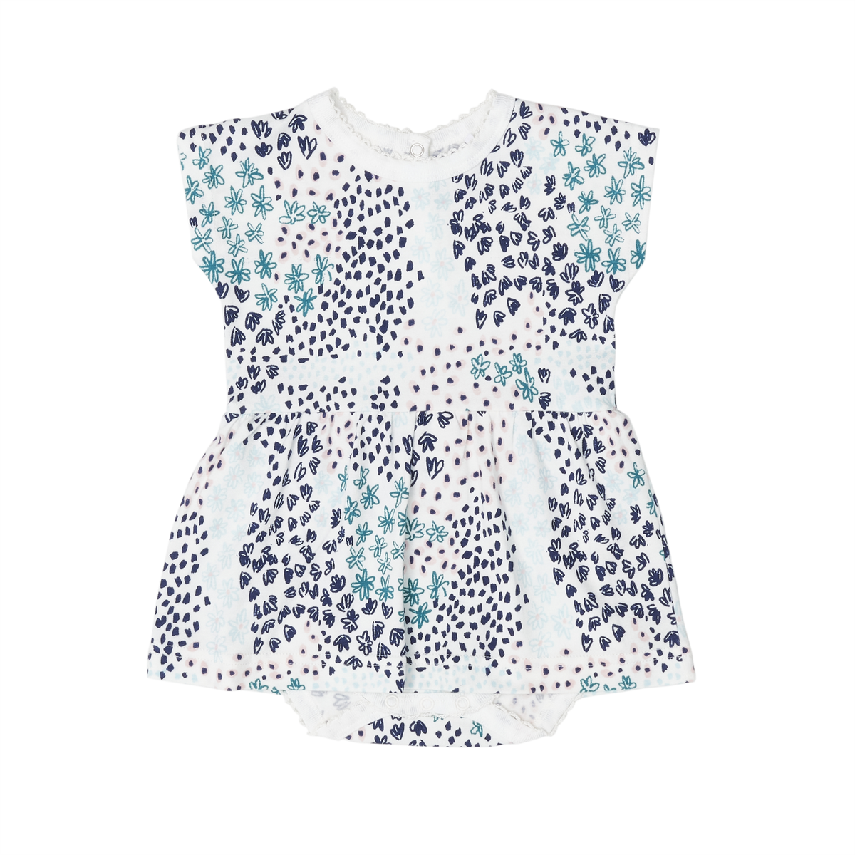 Liberty Blue Bodysuit Dress