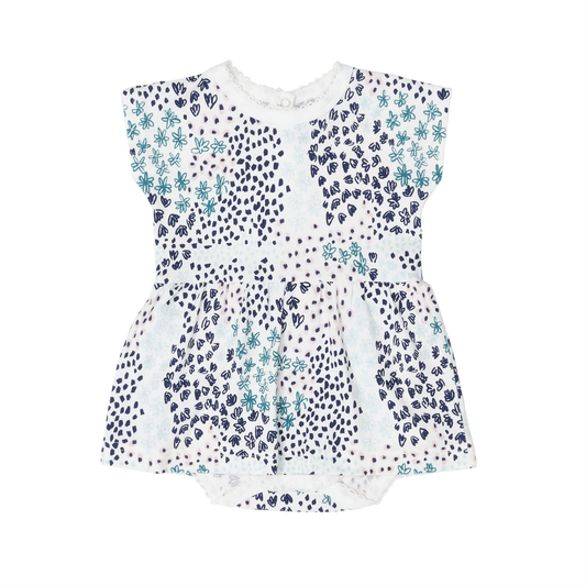 Liberty Blue Bodysuit Dress