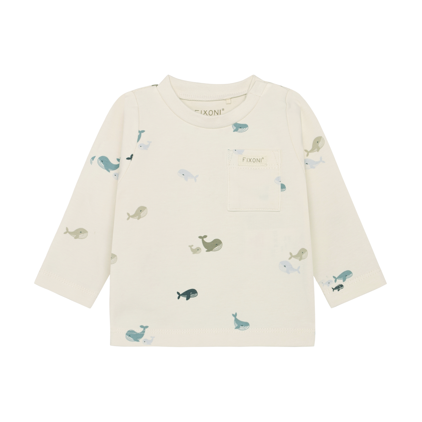 Whale Long‑Sleeve Top