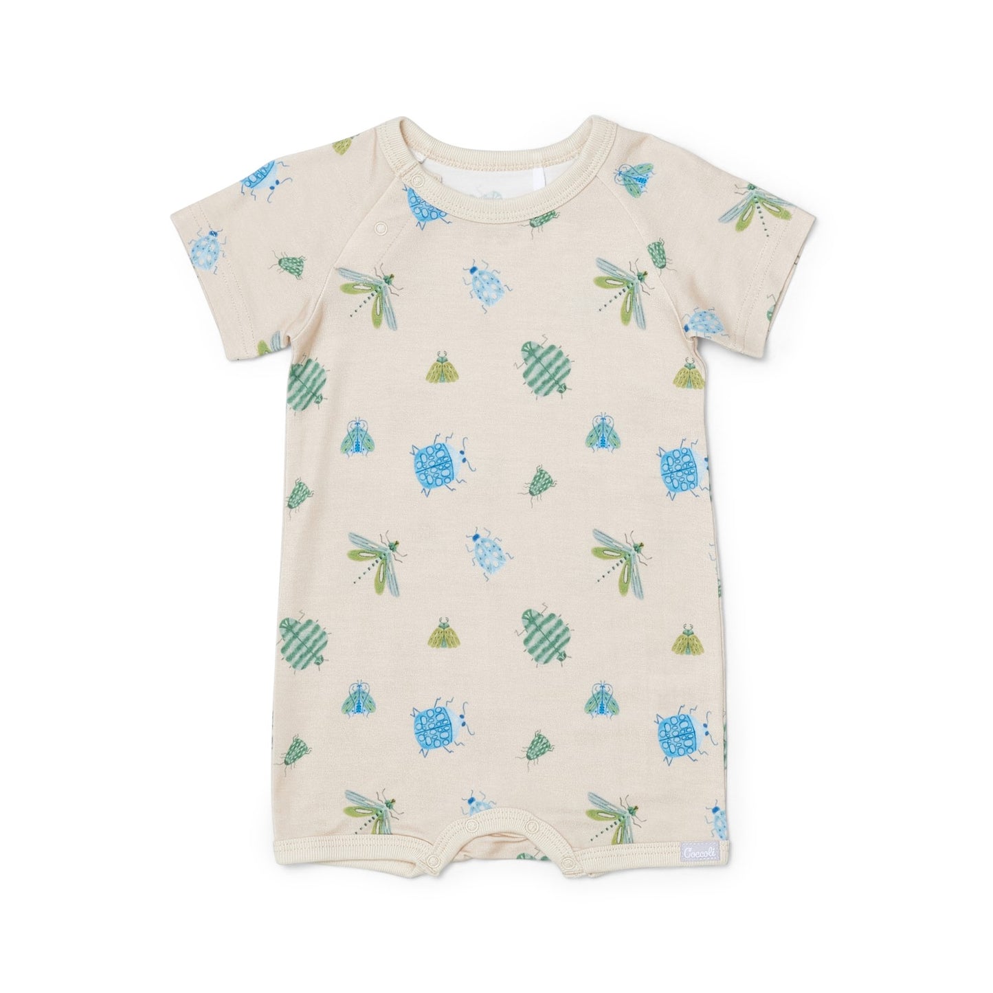 Bugs on Beige Modal Romper