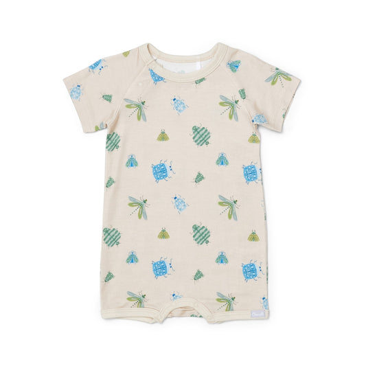 Bugs on Beige Modal Romper