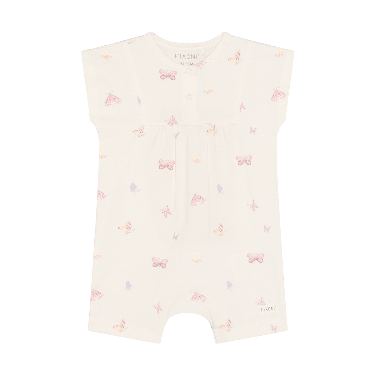 Butterfly Sleeveless Short Romper