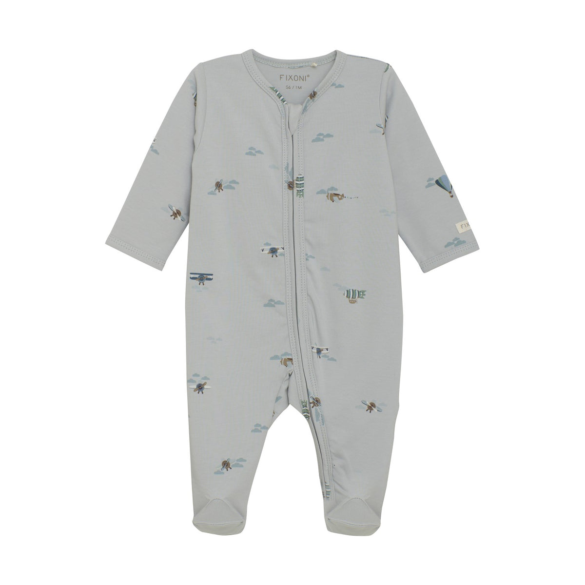 FIXONI Baby Zip Sleepsuit – Sky Adventure